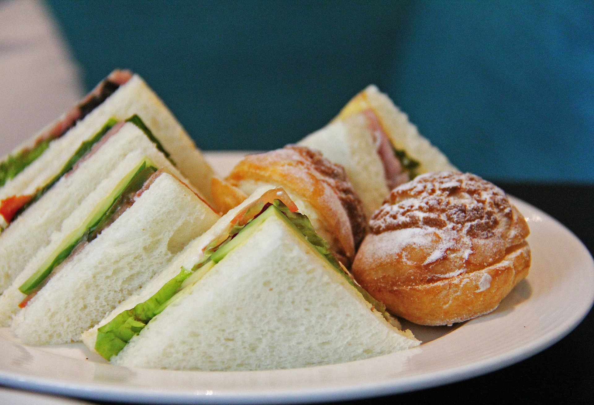 High Tea sandwiches High Tea sandwiches